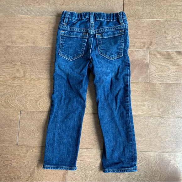 2/$10 GAP Toddler girl skinny blue jeans 18-24m - Picture 3 of 4